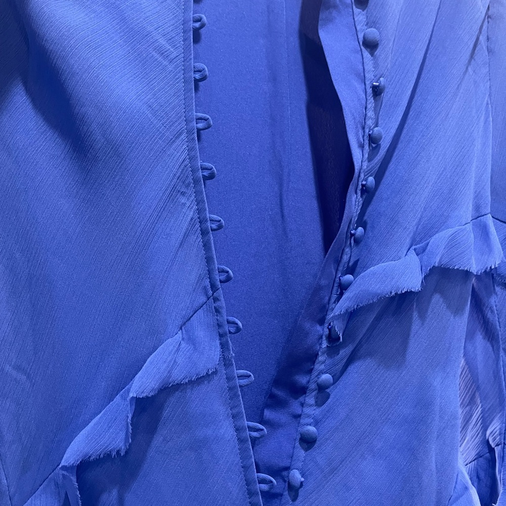 MAXI BLUE ASOS DRESS SIZE 8AU - Picture 7 of 7